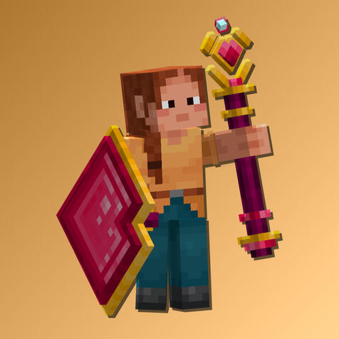 Valentine Staff &amp; Shield